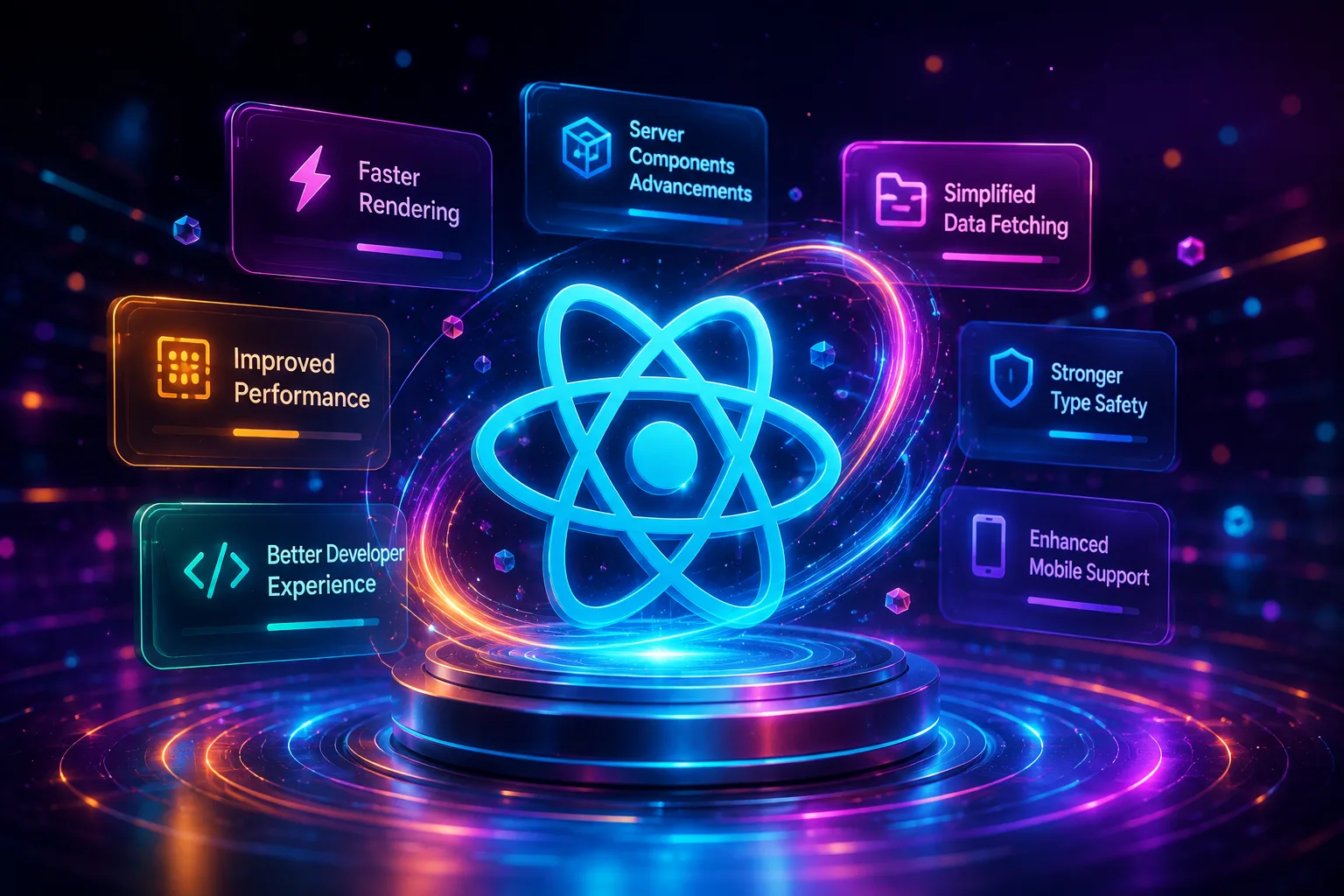 React